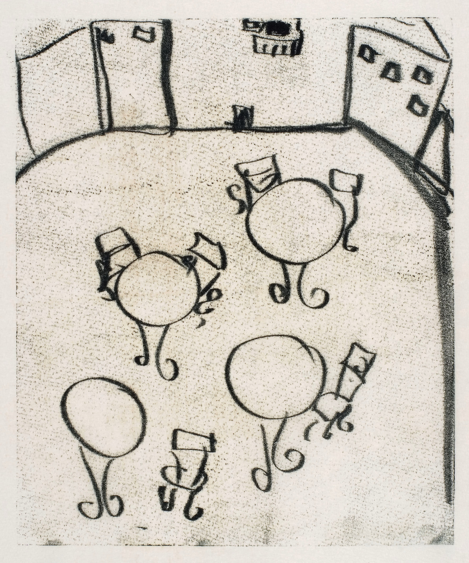 Balcone sulla Piazza  1990